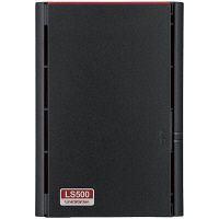 NAS（ネットワークハードディスク）2TB 2ドライブ リンクステーション HDD LS520D0202 1台 バッファロー