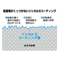 林刃物　非粘着はさみ　S-165GL　11160