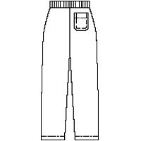 KAZEN（カゼン） メンズスラックス ホワイト LL 437-90 1着（直送品）