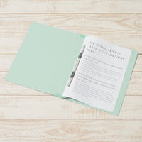 プラス 背補強フラットファイル ブルー A4タテ 79435 1箱（100冊）