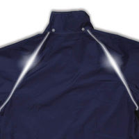 【アウトレット】カジメイク　レインウォールスーツ　ネイビー　M7510