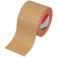 【ガムテープ】 布粘着テープ No.141 0.37mm厚 幅100mm×長さ25m 茶 オリーブテープ 寺岡製作所 1セット（15巻入）