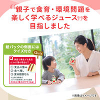 【紙パック】カゴメ 果汁100％ りんごジュース 100ml　1セット（36本）  オリジナル