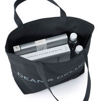 DEAN&DELUCA（ディーンアンドデルーカ）　トートバッグ　ブラック　Lサイズ　1個