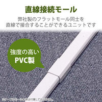 エレコム　モール用パーツ　平面接続用　幅17mm