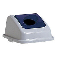 テラモト　エコ分別カラーペール45　紺　あきかん　DS-900-300-7　（直送品）