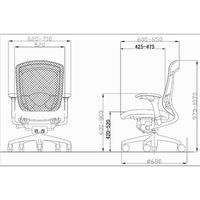 CM32AB FBF8 |オカムラ コンテッサ オフィスチェア クッション座 ポリッシュフレーム 肘付 オレンジ 1脚（直送品）