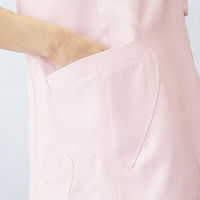 ショートエプロン（ハートポケット） ピンク L AIT861371