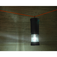 ルミカ　防災用ライト　ツーウェイランタン(トーチ型[スポット照射]/ランタン型[エリア照射]2Way対応)　ブラック　防滴仕様/電池交換可能　A21013