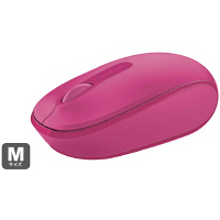 マイクロソフト 無線（ワイヤレス）マウス Wireless Mobile Mouse1850 マゼンダピンク 光学式/3ボタン/3年保証  U7Z-00068