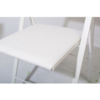 AREA DECLIC ポケットクッション ミーティングチェア　ホワイト POCC-WH 1セット（2脚）　（取寄品）