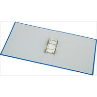 ドッチファイル　A4タテ　とじ厚50mm　グレー　両開きパイプ式ファイル　1075BFクレ　2冊　キングジム　（直送品）