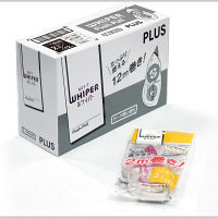 プラス　修正テープ　ホワイパープッシュプル　幅2.5mm×12m　ピンク　10個　WH-702　49960