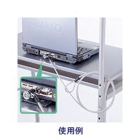 サンワサプライ ノートパソコンセキュリティ コネクタ対応 シリンダ錠 SL-43 1本