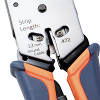 エレコム　ラチェットタイプ　RJ45コネクタかしめ工具　LD-KKTP2