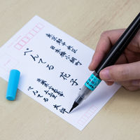 ぺんてる 筆ペン ぺんてる筆 極細 カートリッジ式 黒 XFL2F 1本