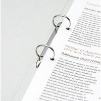 キングジム　リングファイルBF　A4タテ　背幅37mm　1冊　603BFヒン　ピンク