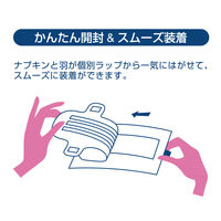 【生理用品】 ナプキン ふつう～多い日の昼用 羽つき 20.5cm エリス 新・素肌感 1パック (20枚×2コパック) 大王製紙