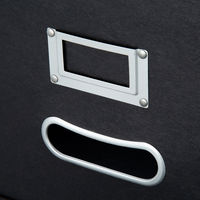 パルプボード収納ボックス（組立式）　LLキャスター付　1セット（3個）　アスクル  オリジナル