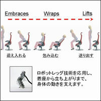 CE93BS FFR6 |オカムラ レオパード オフィスチェア 座クロスブラック/背メッシュ 肘付 ブルー 1脚（直送品）