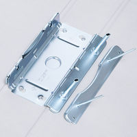 アスクル　パイプ式ファイル片開き　ベーシックカラー（2穴）　A4タテ　とじ厚50mm背幅66mm　グレー  オリジナル