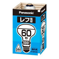 パナソニック 屋内用レフ電球 60W形 RF100V54WD 1個