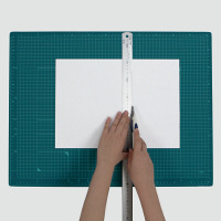 プラス カッティングマット A2 グリーン 緑 カッターマット 48586