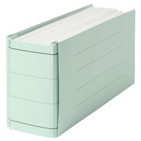 プラス　背幅伸縮フラット　セノバスエコノミー　統一伝票用　ブルー　88315　1冊