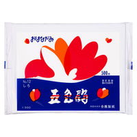 五色鶴おはながみ　白　248×192　NO.12　1袋（500枚入）　合鹿製紙