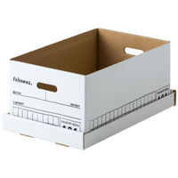 バンカーズボックスミニ　101　手書き白　3枚　フェローズジャパン　　外寸：幅105×奥行170×高さ75mm