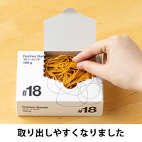 共和「現場のチカラ」 輪ゴム ラバーバンド #18 1箱（100g）  オリジナル