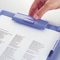 リヒトラブ(LIHIT LAB.) クリップボード A4タテ） 323×235mm 目盛り付 A977U-23 ブルーバイオレット