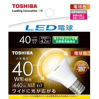 東芝ライテック LED電球(ミニクリプトン形) LDA4LGE17S40W 1個