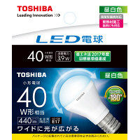 東芝ライテック LED電球(ミニクリプトン形) LDA4NGE17S40W 1個