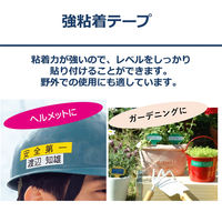 カシオ CASIO ネームランド テープ 強粘着 幅12mm 黄ラベル 黒文字 5.5m巻 XR-12GYW