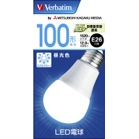 LED電球 昼光色 E26 100W LDA12D-G/V6 三菱ケミカルメディア