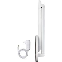 調光機能付7W白色LEDスタンドライトWH 白 SDLE07N12WH ヤザワコーポレーション