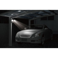 乾電池式1W×2LEDセンサーライト SL12LED ヤザワコーポレーション