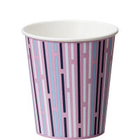【アウトレット】紙コップ スレッド 205ml（7オンス） 1袋（50個入） オリジナル