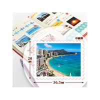 エーワン（A-one）ラベルシール 写真シール 高画質フィルムタイプ インクジェット シール はがきサイズ 9面 3シート  29668