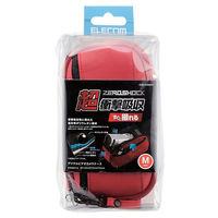 【アウトレット】エレコム 「ZEROSHOCK」ビデオカメラケース M レッド ZSB-DV008RD