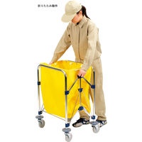 山崎産業 リサイクルカートYー2 自立式 小 CA452-000X-MB 1台