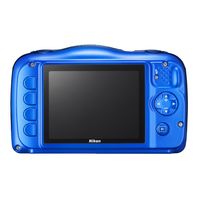 ニコン デジカメ COOLPIX W100 BL ブルー クールピクス 1317万画素 光学3倍 防塵6級 防水8級 耐衝撃 Wi-Fi対応