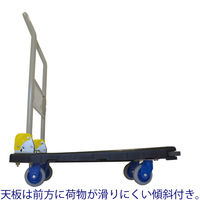 【台車】 金沢車輌 中型静音樹脂台車 NP-201GS L790×W505×H900mm 1台