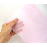 ササガワ　包装紙　薄葉紙　半才判　ピンク　35-1492　ラッピング　1袋（200枚入）