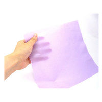 ササガワ　包装紙　薄葉紙　半才判　バイオレット　35-1495　ラッピング　1袋（200枚入）