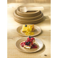 ストリックスデザイン ペーパープレート 未晒し 18cm 1袋（50枚入）