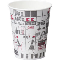 紙コップ モノトーン 275ml（9オンス） 1箱（1500個：50個入×30袋） オリジナル
