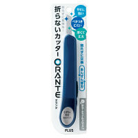 プラス カッターナイフ オランテ 本体 ネイビー 紺 CU-300