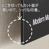 プラチナ万年筆 黒ハレパネ（R） 厚さ5mm Ｂ1（1080×760mm） AB1-5-2400B 1箱（10枚入）